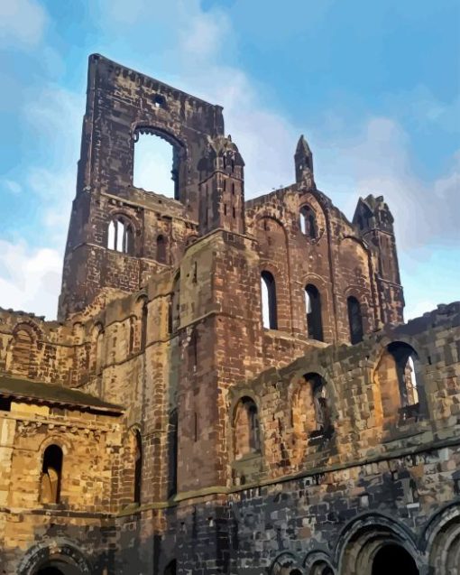 Kirkstall Abbey Diamond Painting