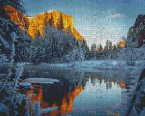 Merced River Diamond Painting