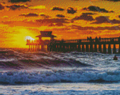 Naples Pier Diamond Painting