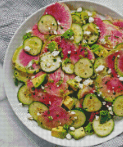 Radish Salad Diamond Painting