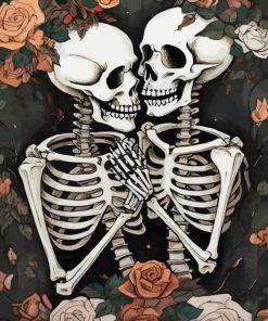 Skeleton Couple Diamond Painting