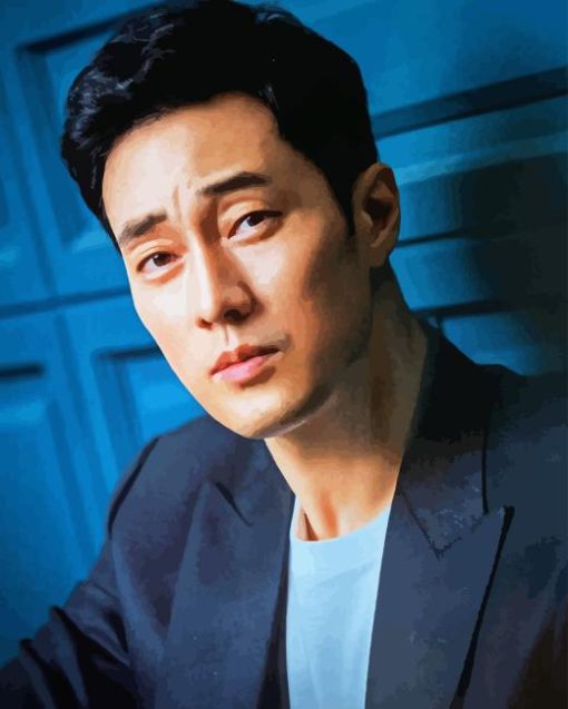 So Ji Sub Diamond Painting