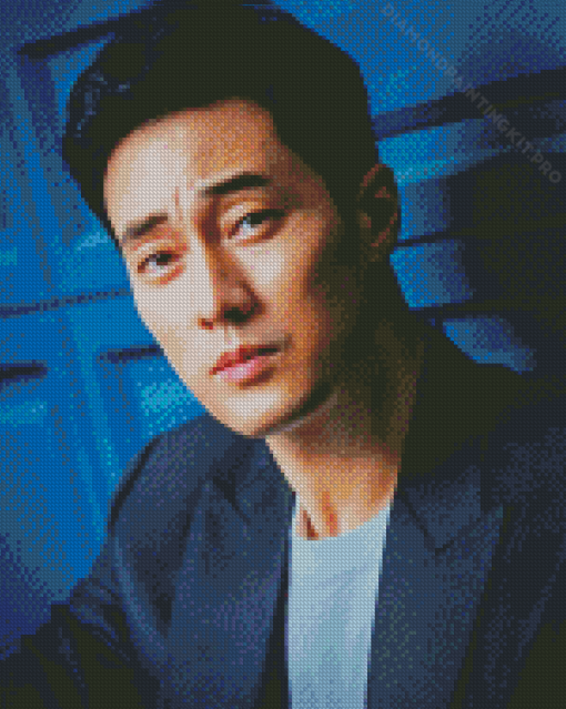 So Ji Sub Diamond Painting