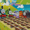 Thomas and Friends Diamond Painting