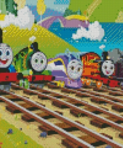 Thomas and Friends Diamond Painting