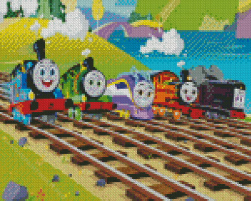 Thomas and Friends Diamond Painting