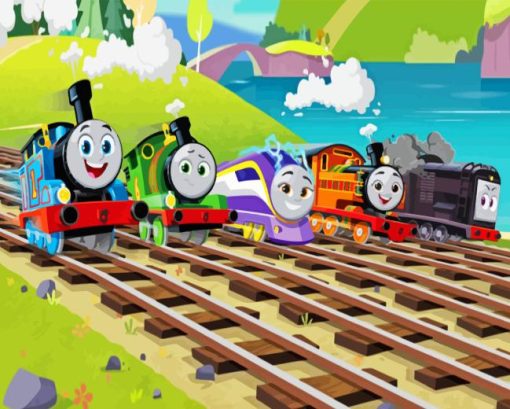 Thomas and Friends Diamond Painting