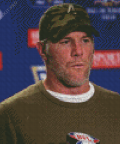 Brett Favre Diamond Painting