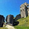 Corfe Castle Diamond Painting