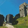 Corfe Castle Diamond Painting