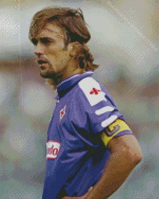 Gabriel Batistuta Diamond Painting