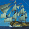 HMS Victory Diamond Painting