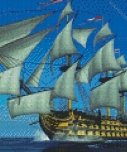 HMS Victory Diamond Painting