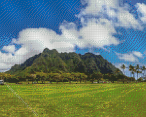 Kualoa Ranch Diamond Painting