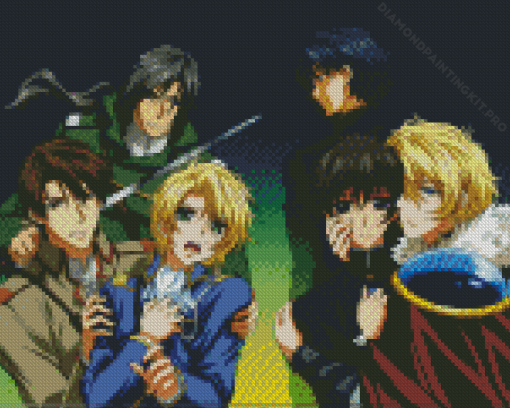 Kyo Kara Maoh Diamond Painting