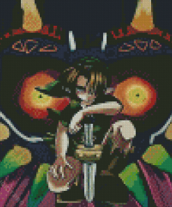 Majoras Mask Diamond Painting