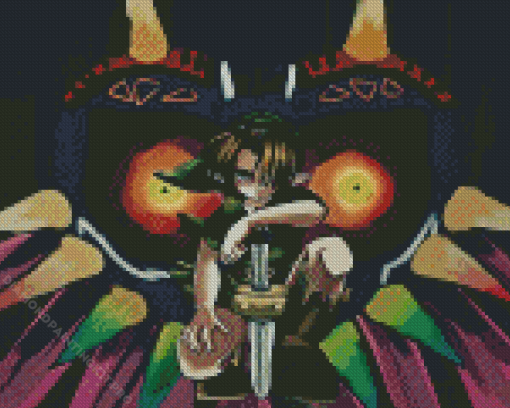 Majoras Mask Diamond Painting