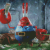 Mr Krabs Diamond Painting