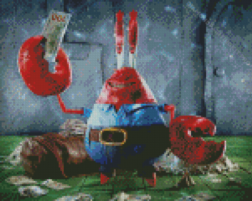 Mr Krabs Diamond Painting