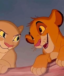 Nala and Simba Diamond Painting