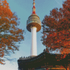 Namsan Tower Diamond Painting