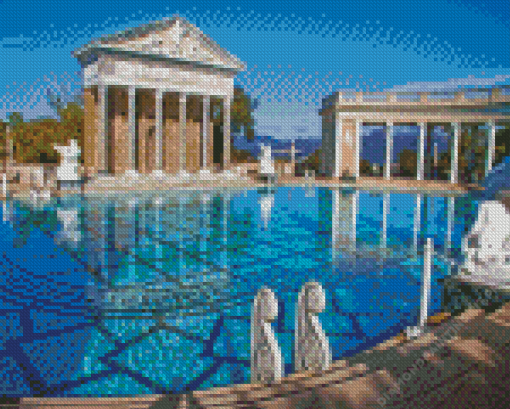 Neptune Pool Diamond Painting