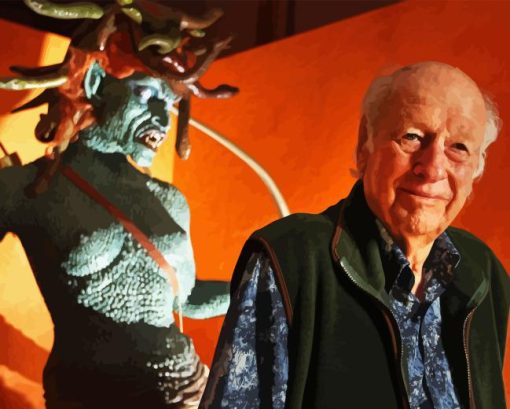 Ray Harryhausen Diamond Painting