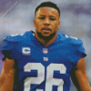 Saquon Barkley Diamond Painting