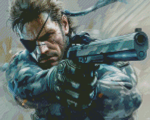 Solid Snake Diamond Painting