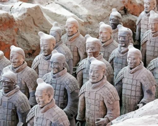 Terracotta Warriors Diamond Painting