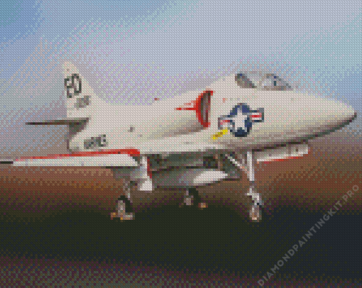 Douglas A4 Skyhawk Diamond Painting