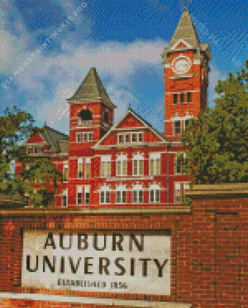 Auburn University Alabama Diamond Painting