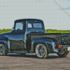 Black 1955 Ford Diamond Painting