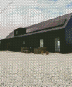 Black Barn Diamond Painting