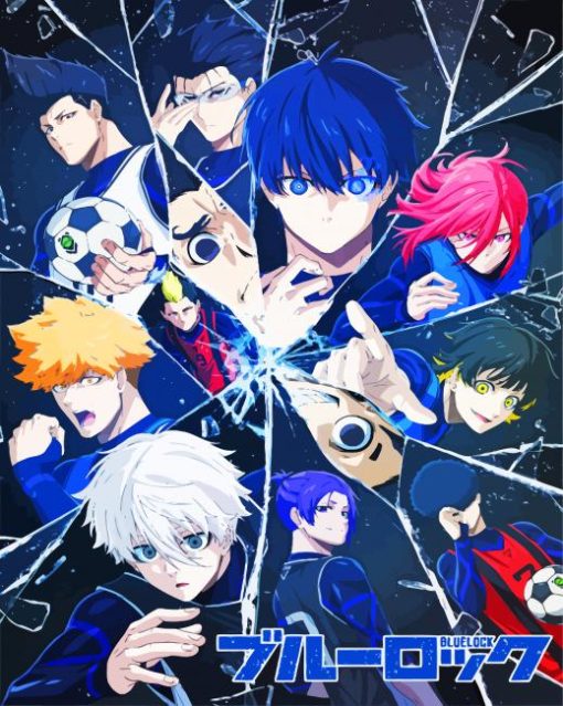 Blue Lock Manga Diamond Painting