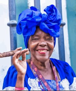 Cuban Woman Diamond Painting