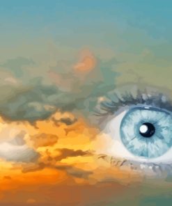 Eye in The Sky Diamond Painting