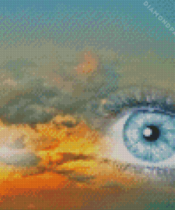 Eye in The Sky Diamond Painting