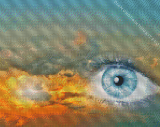 Eye in The Sky Diamond Painting