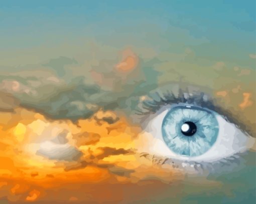 Eye in The Sky Diamond Painting