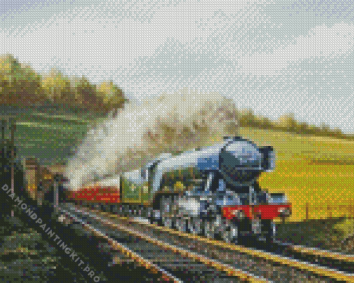 Flying Scotsman Diamond Painting