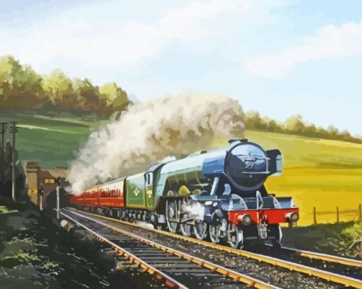 Flying Scotsman Diamond Painting