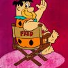 Fred Flintstones Cartoon Diamond Painting