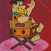 Fred Flintstones Cartoon Diamond Painting