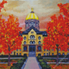 Golden Dome Poster Diamond Painting