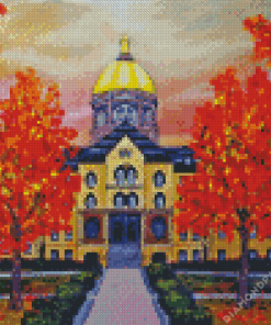 Golden Dome Poster Diamond Painting