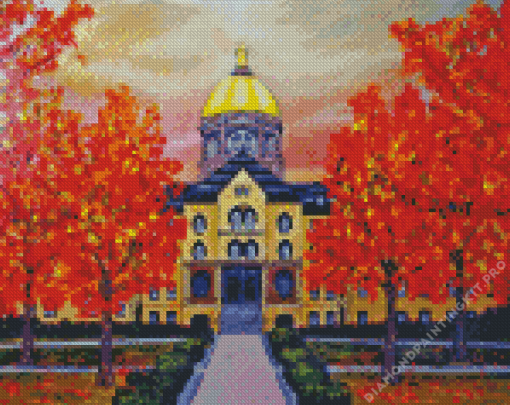 Golden Dome Poster Diamond Painting