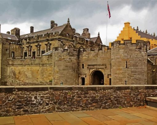 Stirling Castle Scotland Diamond Painting