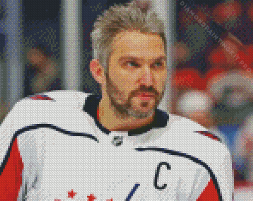 Hockey Player Alexander Ovechkin Diamond Painting