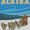 Iditarod Alaska Race Diamond Painting